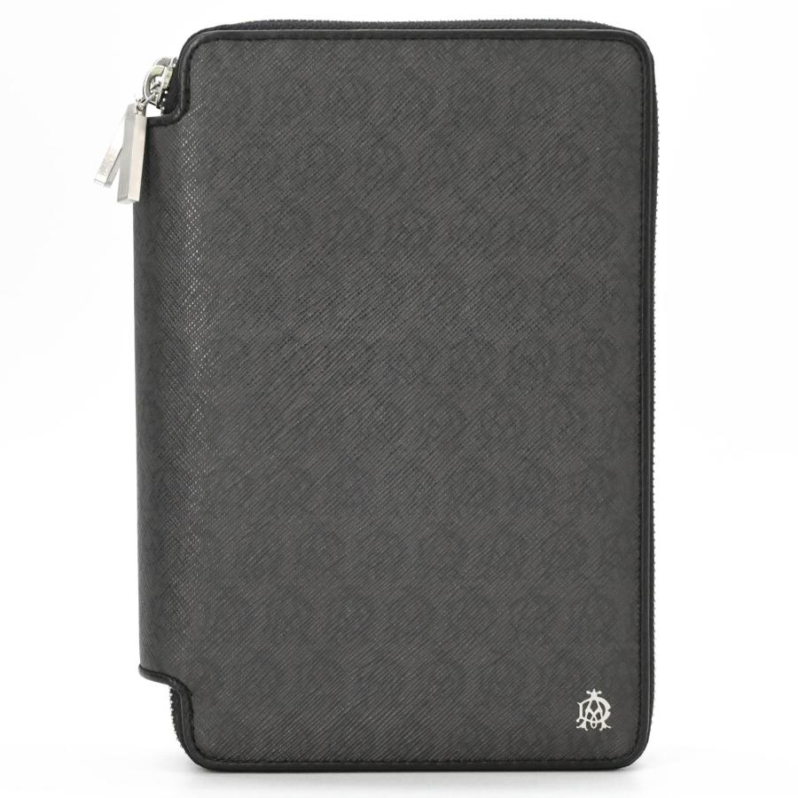 【美品】dunhill ダンヒル トラベルコンパニオン オーガナイザー ラウンドファスナー マルチ ダブルファスナー WINDSOR 長財布 メンズ 黒 ブラック | dunhill | 01