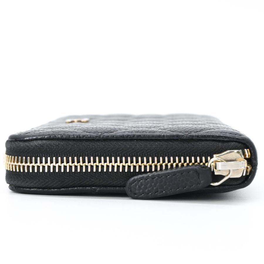 CHANEL シャネル マトラッセ キャビアスキン 長財布 財布 ココマーク レディース 黒 ブラック シール有 A50097 | マトラッセ | 03