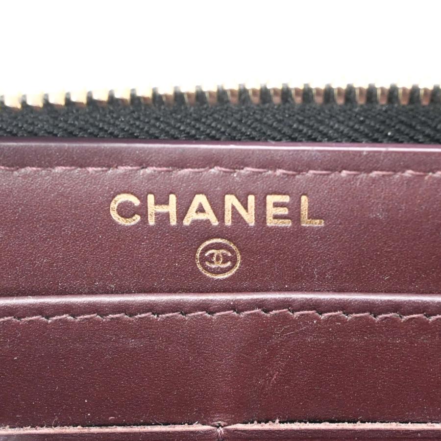 CHANEL シャネル マトラッセ キャビアスキン 長財布 財布 ココマーク レディース 黒 ブラック シール有 A50097 | マトラッセ | 09