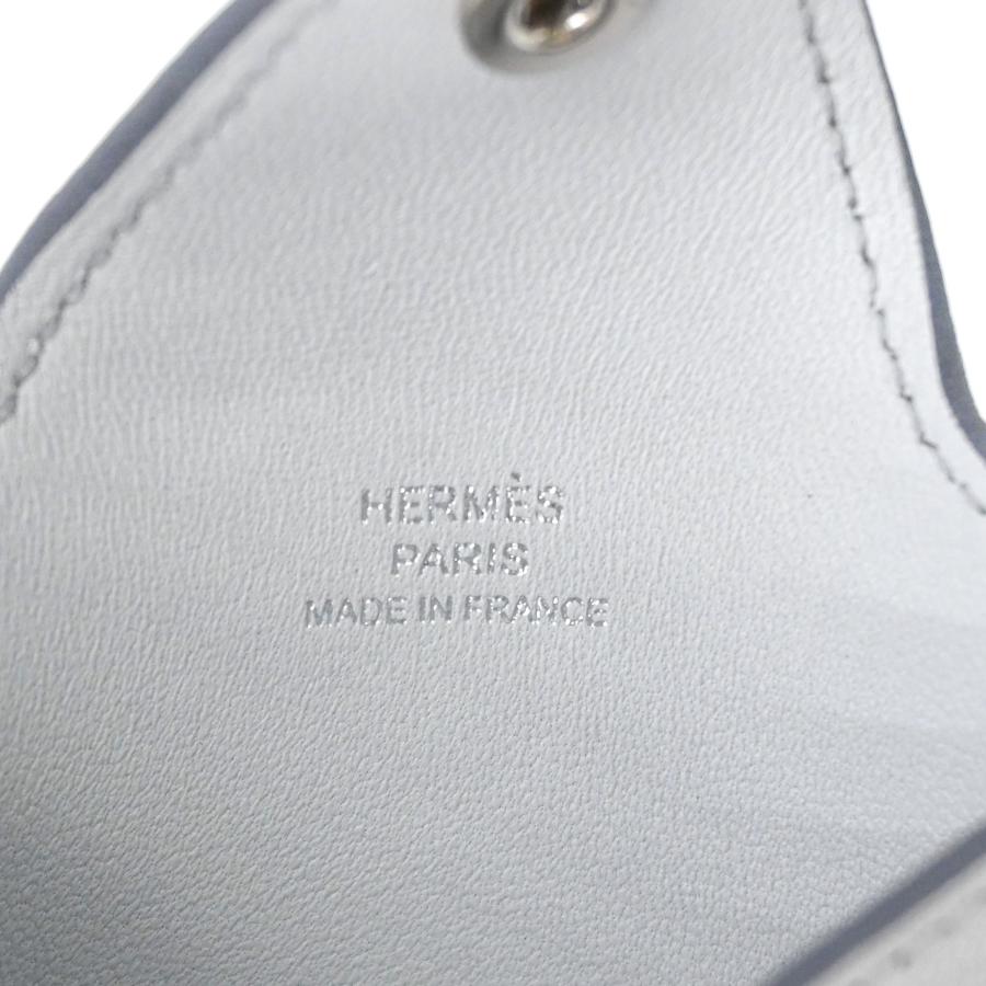 【未使用品】 HERMES エルメス イリアード カードケース コンパクト シェーブル シルバー ユニセックス K刻印 | HERMES | 06