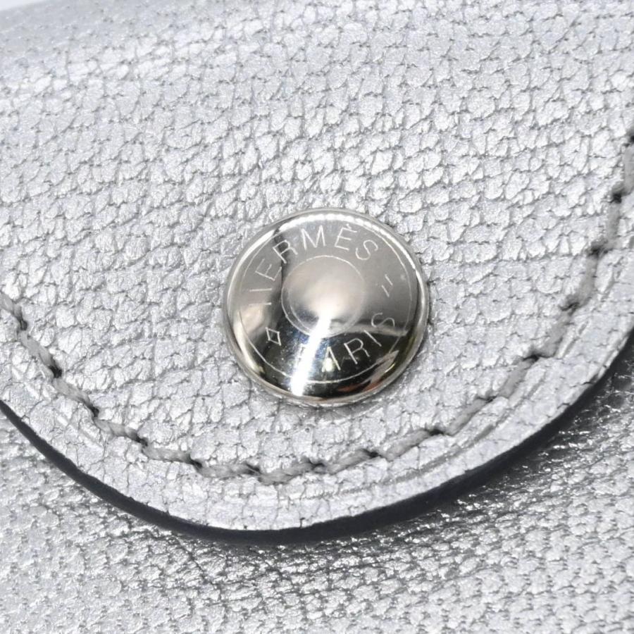 【未使用品】 HERMES エルメス イリアード カードケース コンパクト シェーブル シルバー ユニセックス K刻印 | HERMES | 09