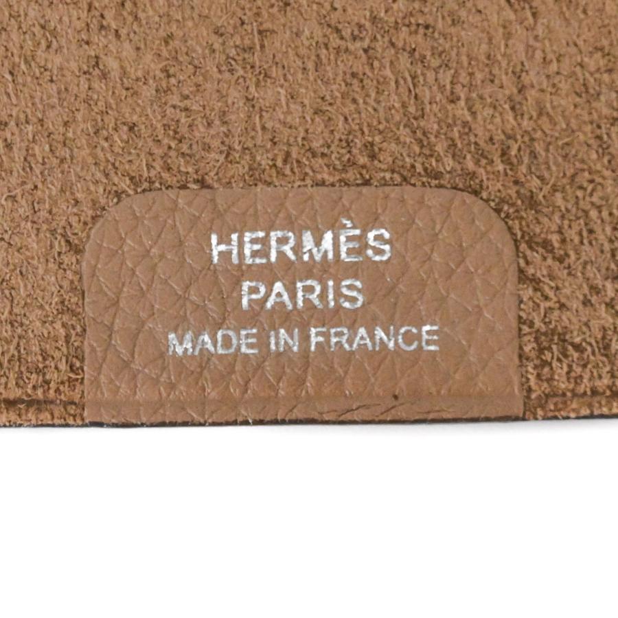 【未使用品】HERMES エルメス ユリスGM ノートカバー 手帳 トリヨンクレマンス レザー エトゥープ ベージュ ノートレフィル付き ＃U |  | 10