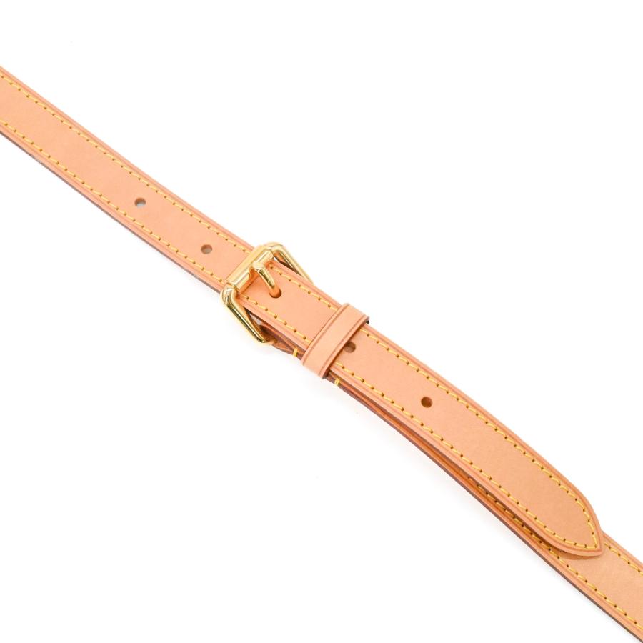 【美品】LOUIS VUITTON ルイヴィトン ブトン ショルダーストラップ ヌメ革 バッグ ベルト ゴールド金具 ベージュ 本革 | LOUIS VUITTON | 02