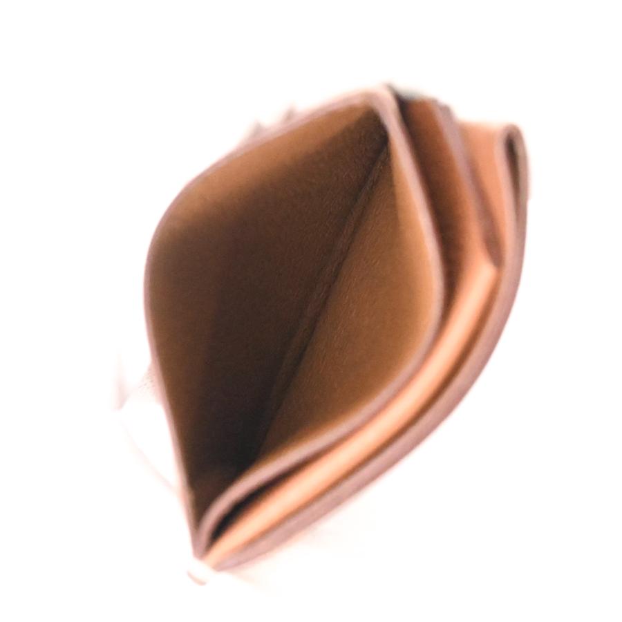 【美品】HERMES エルメス Hセリエ カードケース 定期入れ 名刺入れ パスケース ヴォーエバーカラー ゴールド ＃W刻印 | HERMES | 11