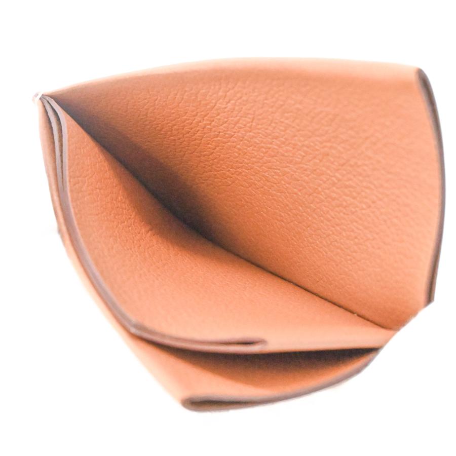 【美品】HERMES エルメス Hセリエ カードケース 定期入れ 名刺入れ パスケース ヴォーエバーカラー ゴールド ＃W刻印 | HERMES | 06