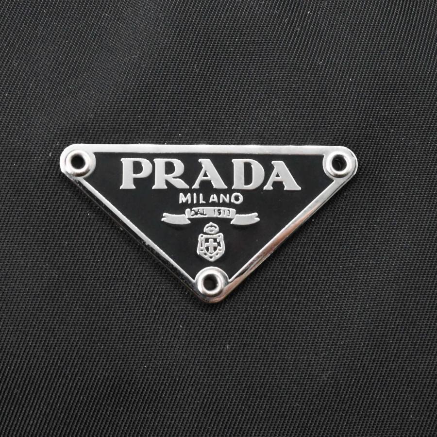 【美品】PRADA プラダ ナイロン ボーリングバッグ ハンドバッグ トートバッグ レディース メンズ ブラック 黒 白タグ有 |  | 07
