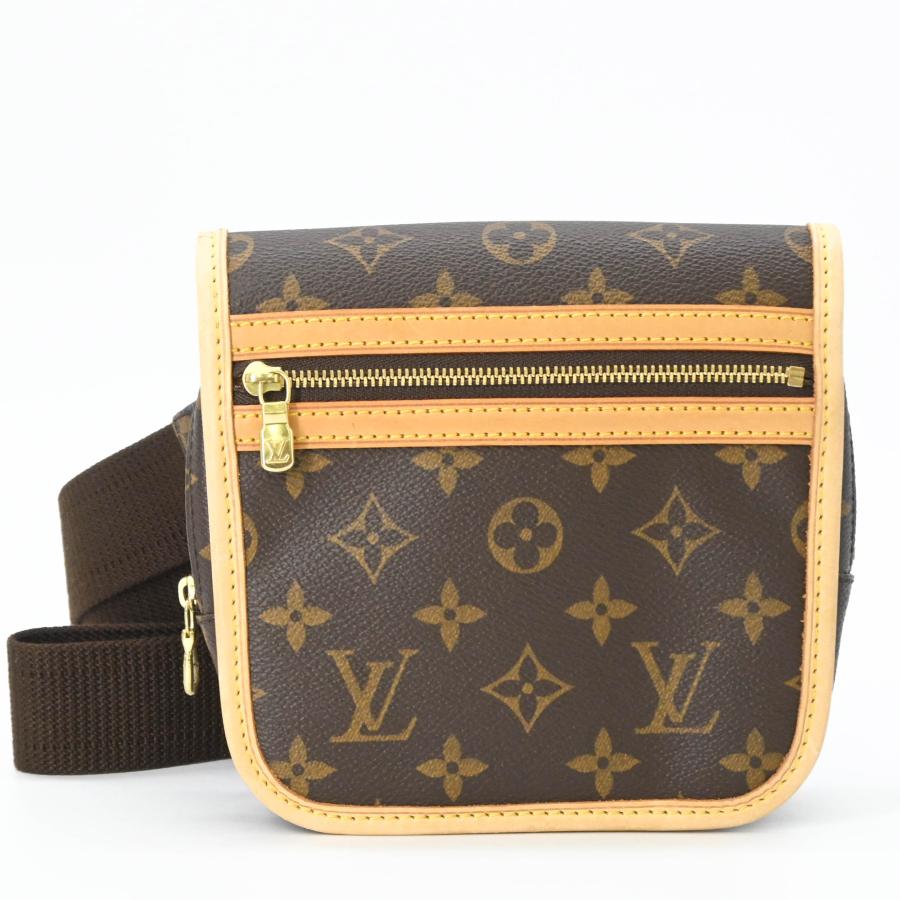 【美品】LOUIS VUITTON ボスフォール バムバッグ ウエストバッグ 美品】LOUIS VUITTON ルイ ヴィトン モノグラム バムバッグボス