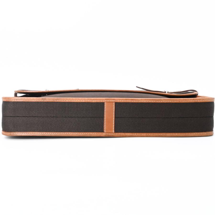 【美品】HERMES エルメス ブエナヴェンチュラMM トワルオフィシェ ビジネスバッグ ブリーフケース ハンドバッグ 星マーク ブラウン 茶 |  | 04