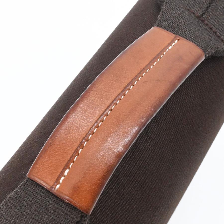 【美品】HERMES エルメス ブエナヴェンチュラMM トワルオフィシェ ビジネスバッグ ブリーフケース ハンドバッグ 星マーク ブラウン 茶 |  | 05
