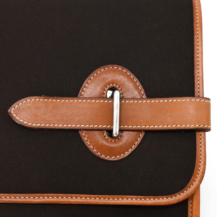 【美品】HERMES エルメス ブエナヴェンチュラMM トワルオフィシェ ビジネスバッグ ブリーフケース ハンドバッグ 星マーク ブラウン 茶 |  | 07