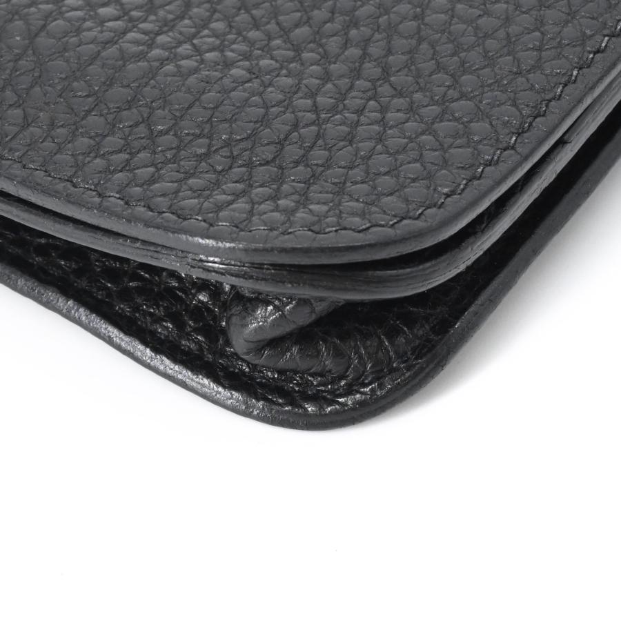 HERMES エルメス ドゴン ウエストバッグ ポーチ 財布 二つ折 ブラック 黒 ストラップ欠品 ＃□H刻印 |  | 10