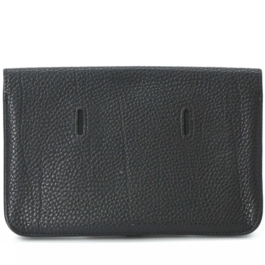 HERMES エルメス ドゴン ウエストバッグ ポーチ 財布 二つ折 ブラック 黒 ストラップ欠品 ＃□H刻印 |  | 01