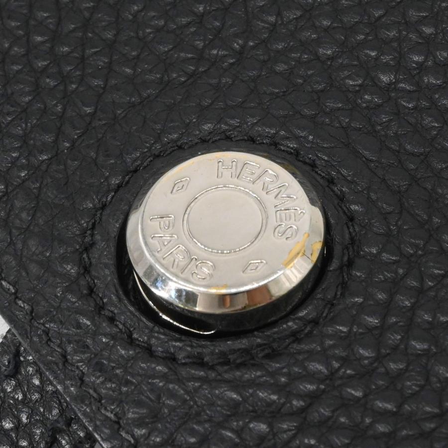 HERMES エルメス ドゴン ウエストバッグ ポーチ 財布 二つ折 ブラック 黒 ストラップ欠品 ＃□H刻印 |  | 09