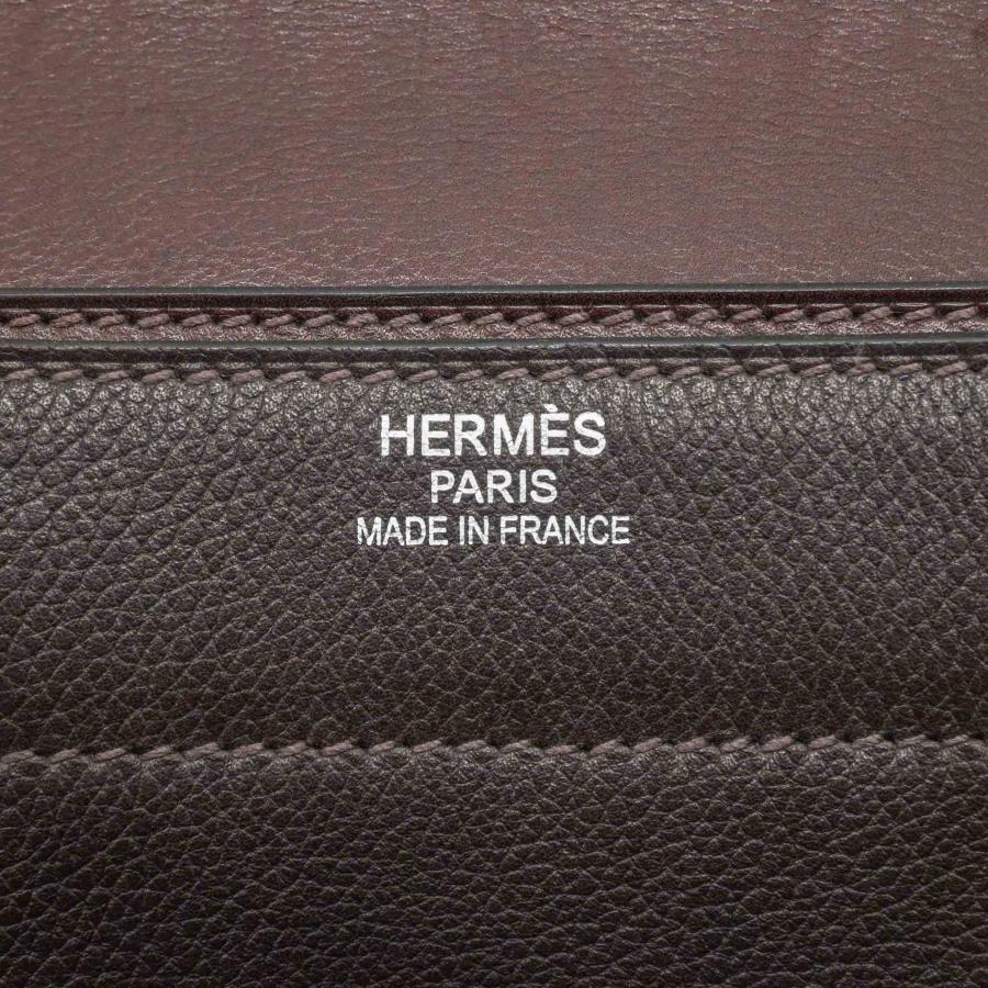 【美品】HERMES エルメス サックアデペッシュ 41 ブリーフケース 書類鞄 ビジネスバッグ トゴ レザー ブラウン ショコラ 茶 ＃□P刻印 | HERMES | 10