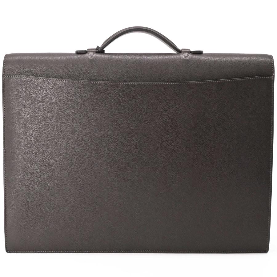 【美品】HERMES エルメス サックアデペッシュ 41 ブリーフケース 書類鞄 ビジネスバッグ トゴ レザー ブラウン ショコラ 茶 ＃□P刻印 | HERMES | 01