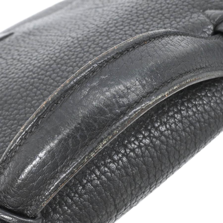 【美品】HERMES エルメス サックアデペッシュ 41 トゴ レザー ビジネスバッグ ブリーフケース 書類鞄 ブラック 黒  #□J刻印 | HERMES | 05