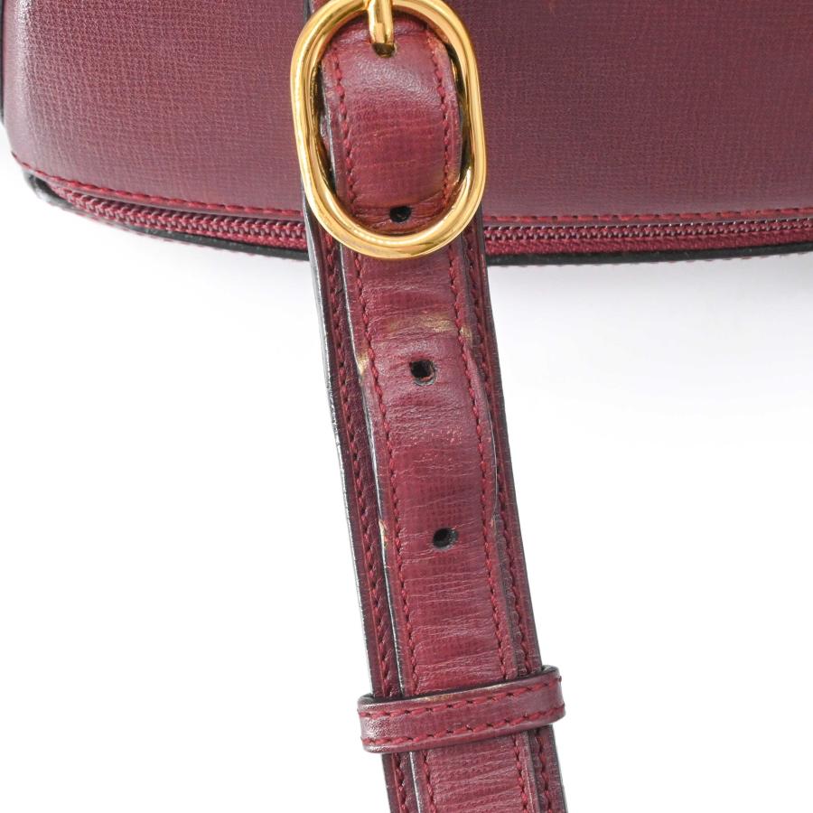 【美品】Cartier カルティエ マストライン バックパック リュックサック レザー レディース ボルドー 赤 | Cartier | 09
