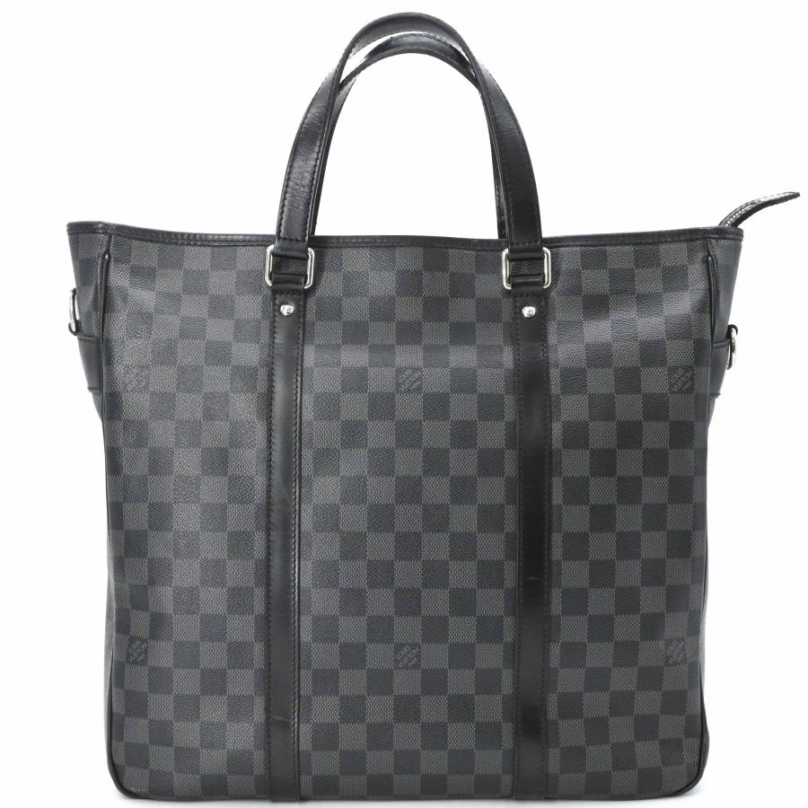 LOUIS VUITTON ルイ ヴィトン ダミエグラフィット タダオ トートバッグ ハンドバッグ レザー メンズ ブラック 黒 N51192 | タダオ | 01