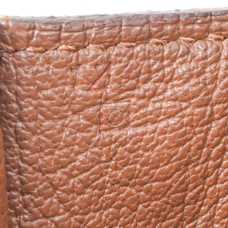 【美品】HERMES エルメス スティーブ ブザス35 ショルダーバッグ メンズ トリヨンクレマンス レザー ブラウン 茶 #□O刻印 | HERMES | 10