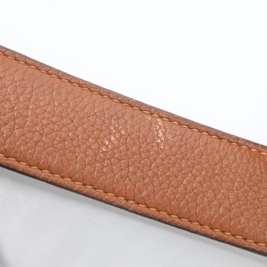 【美品】HERMES エルメス スティーブ ブザス35 ショルダーバッグ メンズ トリヨンクレマンス レザー ブラウン 茶 #□O刻印 | HERMES | 16