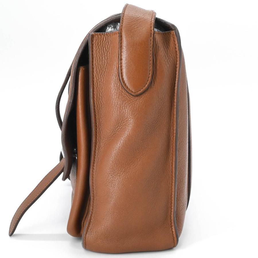 【美品】HERMES エルメス スティーブ ブザス35 ショルダーバッグ メンズ トリヨンクレマンス レザー ブラウン 茶 #□O刻印 | HERMES | 03