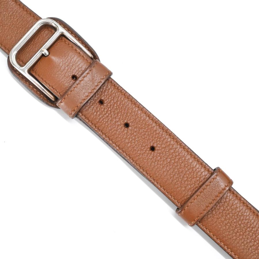 【美品】HERMES エルメス スティーブ ブザス35 ショルダーバッグ メンズ トリヨンクレマンス レザー ブラウン 茶 #□O刻印 | HERMES | 05