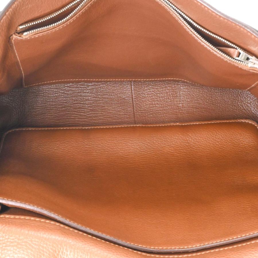 【美品】HERMES エルメス スティーブ ブザス35 ショルダーバッグ メンズ トリヨンクレマンス レザー ブラウン 茶 #□O刻印 | HERMES | 06