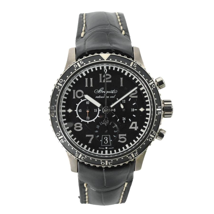 Breguet ブレゲ トランスアトランティック タイプXXI 腕時計 ウォッチ 自動巻き ブラック チタン 3810TI/H2/3ZU | ブレゲ