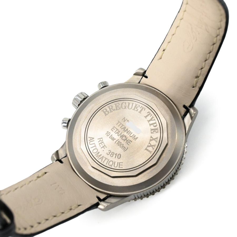 Breguet ブレゲ トランスアトランティック タイプXXI 腕時計 ウォッチ 自動巻き ブラック チタン 3810TI/H2/3ZU | ブレゲ | 08