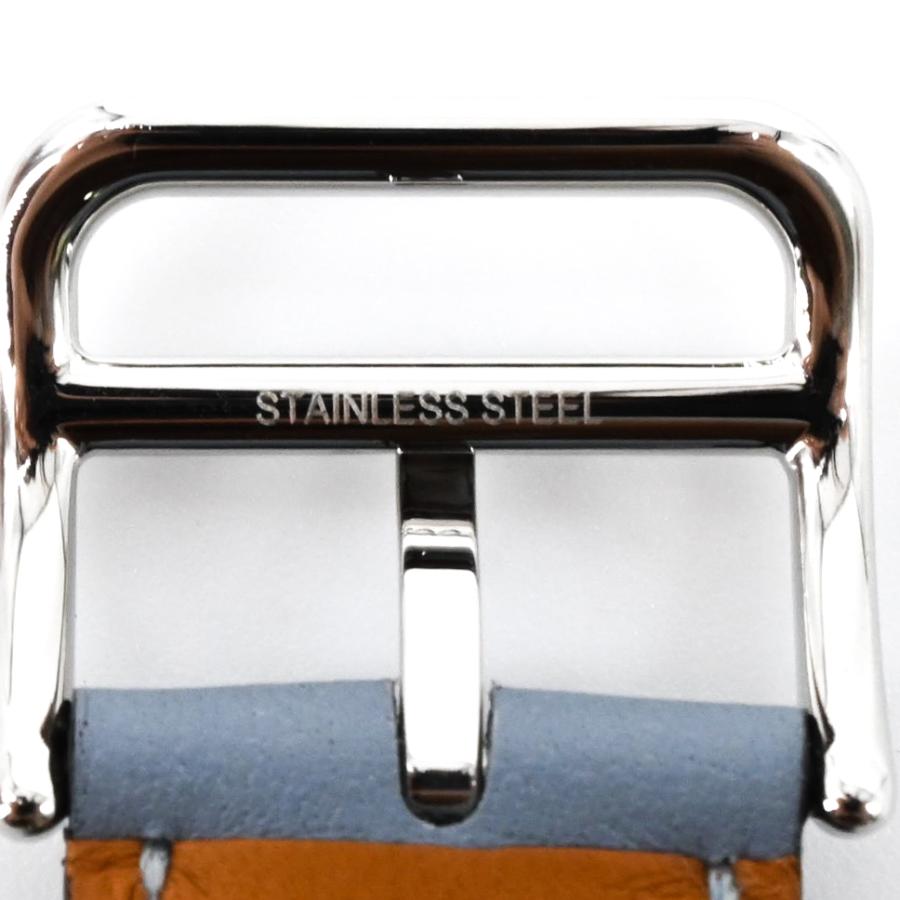 【未使用品】HERMES エルメス Apple Watch アップルウォッチ用バンド シンプルトゥール  時計 レザー ヴォースイフト バイカラー 茶 青 38/40/41共通 | HERMES | 10