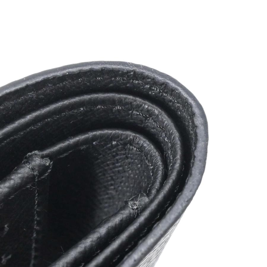 【美品】LOUIS VUITTON ルイヴィトン モノグラムエクリプス ポルトフォイユ・ミュルティプル 二つ折り財布 メンズ ブラック 黒 M61695 イニシャル入り | ポルトフォイユ・ミュルティプル | 13
