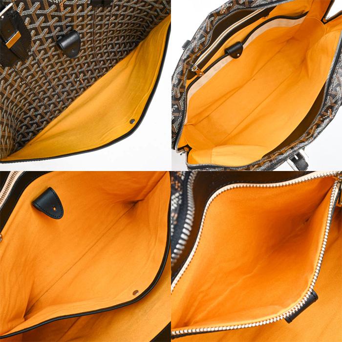GOYARD ゴヤール アンバサード MM ビジネスバッグ ブリーフケース 書類鞄 レザー ブラック 黒　 |  | 12