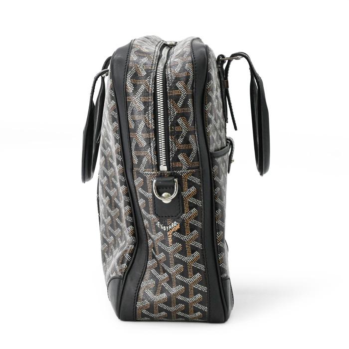 GOYARD ゴヤール アンバサード MM ビジネスバッグ ブリーフケース 書類鞄 レザー ブラック 黒　 |  | 03