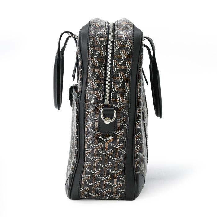 GOYARD ゴヤール アンバサード MM ビジネスバッグ ブリーフケース 書類鞄 レザー ブラック 黒　 |  | 04
