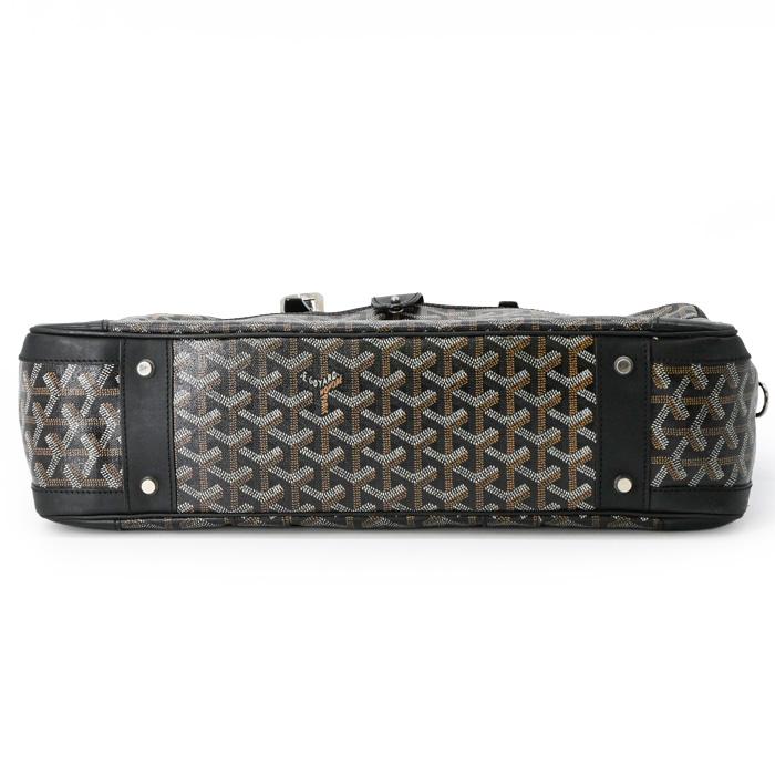 GOYARD ゴヤール アンバサード MM ビジネスバッグ ブリーフケース 書類鞄 レザー ブラック 黒　 |  | 05