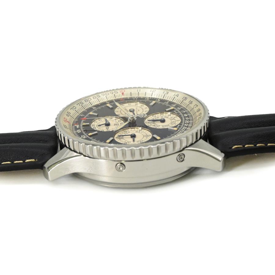 【OH済み美品】BREITLING ブライトリング ナビタイマー1461 セミパーペチュアルカレンダー 腕時計 ウォッチ 自動巻き ブラック文字盤 クロノグラフ A38022 | ナビタイマー | 02
