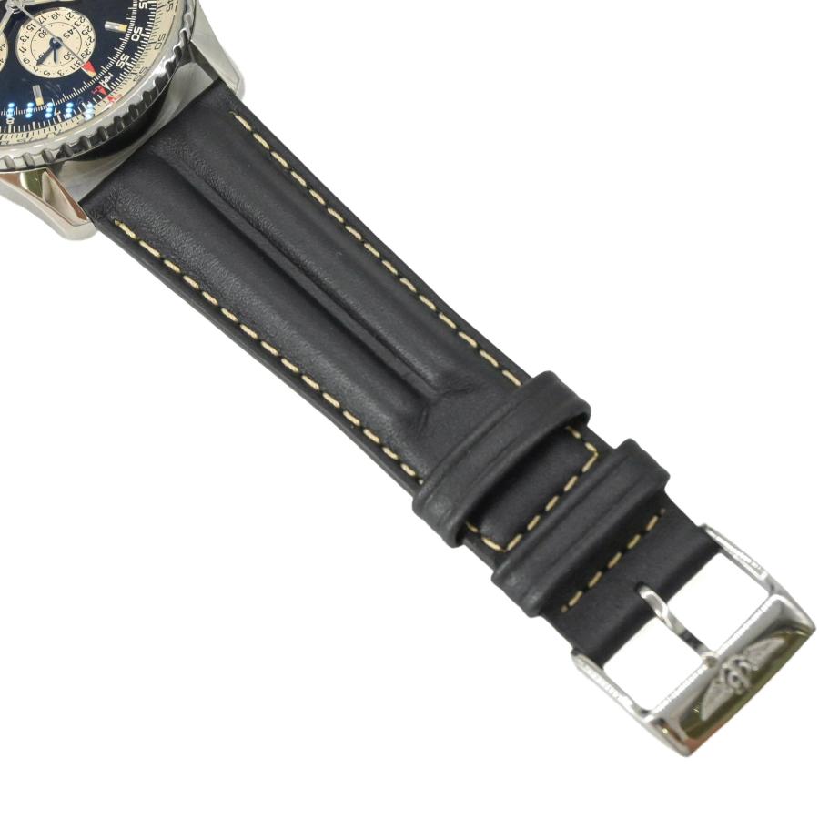 【OH済み美品】BREITLING ブライトリング ナビタイマー1461 セミパーペチュアルカレンダー 腕時計 ウォッチ 自動巻き ブラック文字盤 クロノグラフ A38022 | ナビタイマー | 03