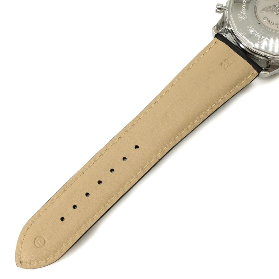 【OH済み美品】BREITLING ブライトリング ナビタイマー1461 セミパーペチュアルカレンダー 腕時計 ウォッチ 自動巻き ブラック文字盤 クロノグラフ A38022 | ナビタイマー | 08