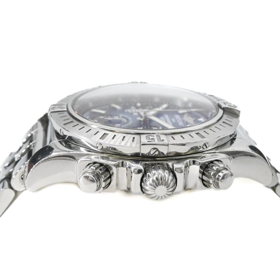 BREITLING CHRONOMAT ブライトリング クロノマット 腕時計 JSP 日本限定モデル ブルー文字盤 自動巻き シルバー AB0115 | ブライトリング | 03