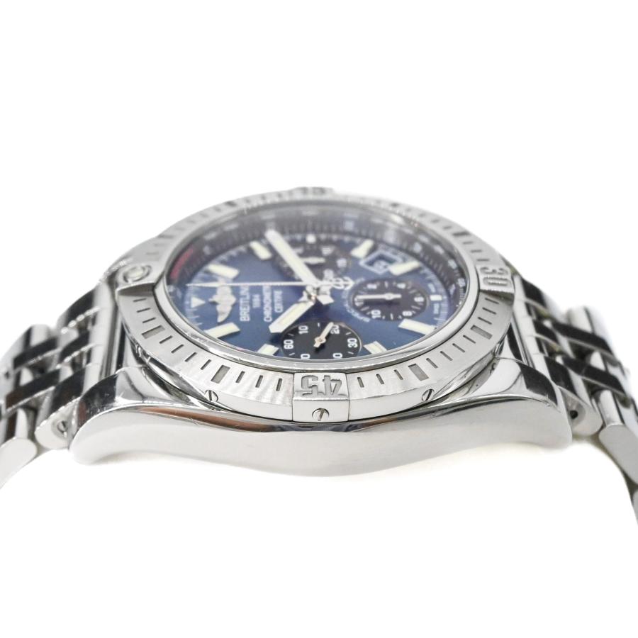 BREITLING CHRONOMAT ブライトリング クロノマット 腕時計 JSP 日本限定モデル ブルー文字盤 自動巻き シルバー AB0115 | ブライトリング | 04