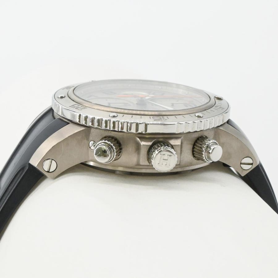 【美品】HERMES  エルメス クリッパー メカニック ダイバー クロノグラフ グレー SS 自動巻き メンズ 腕時計 CP2.941 | クリッパー（HERMES） | 01
