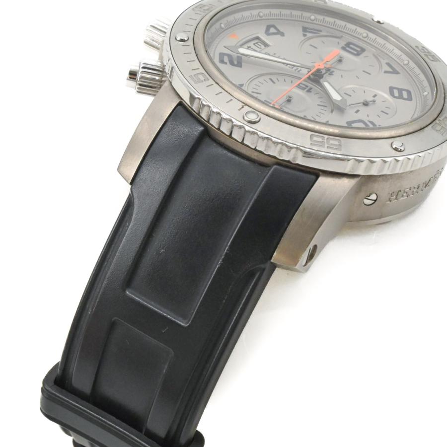 【美品】HERMES  エルメス クリッパー メカニック ダイバー クロノグラフ グレー SS 自動巻き メンズ 腕時計 CP2.941 | クリッパー（HERMES） | 04