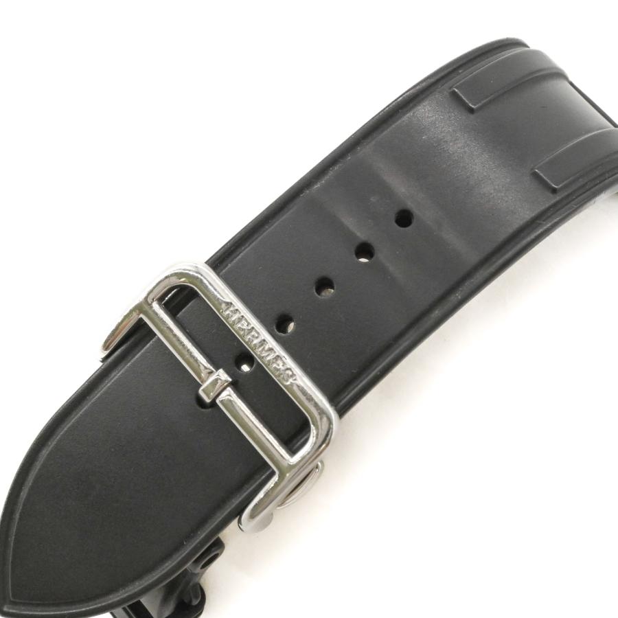 【美品】HERMES  エルメス クリッパー メカニック ダイバー クロノグラフ グレー SS 自動巻き メンズ 腕時計 CP2.941 | クリッパー（HERMES） | 05