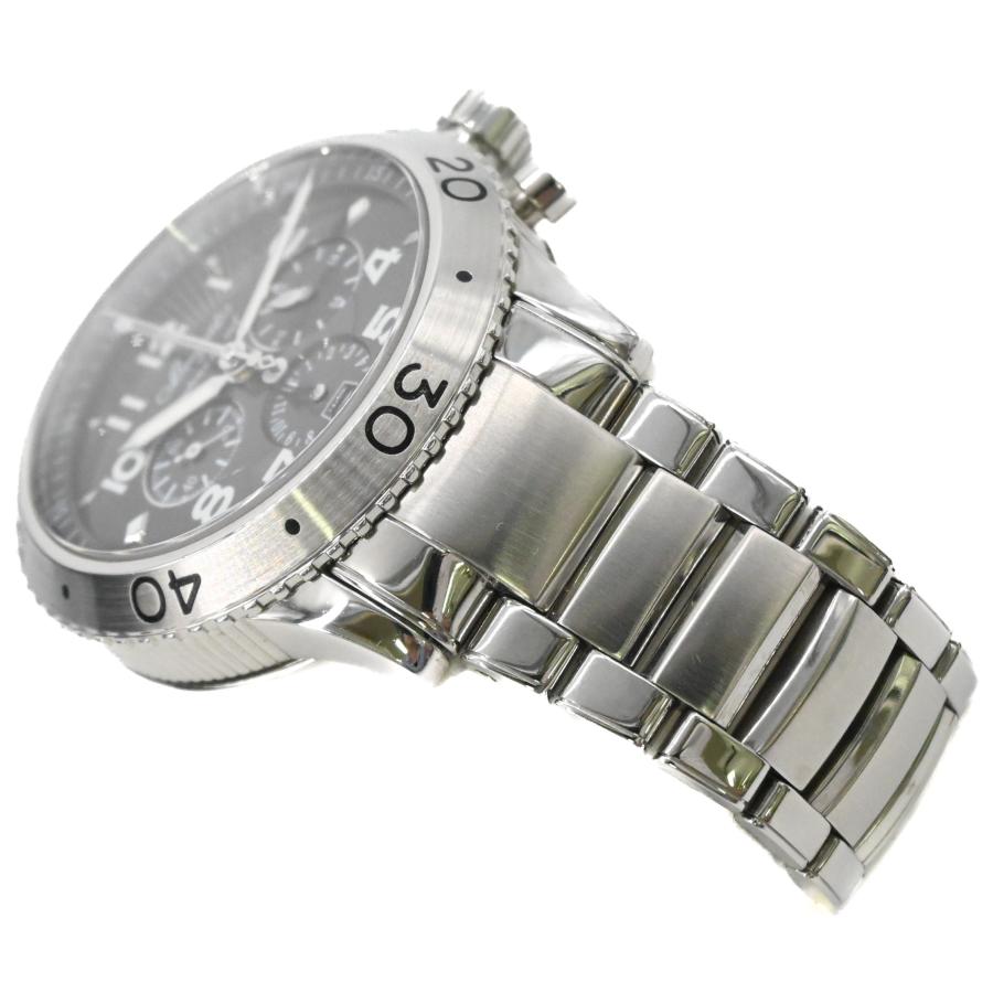 【美品】Breguet ブレゲ トランスアトランティック タイプXXI クロノグラフ 腕時計 グレー文字盤 シルバー メンズ 自動巻き 3810 |  | 01