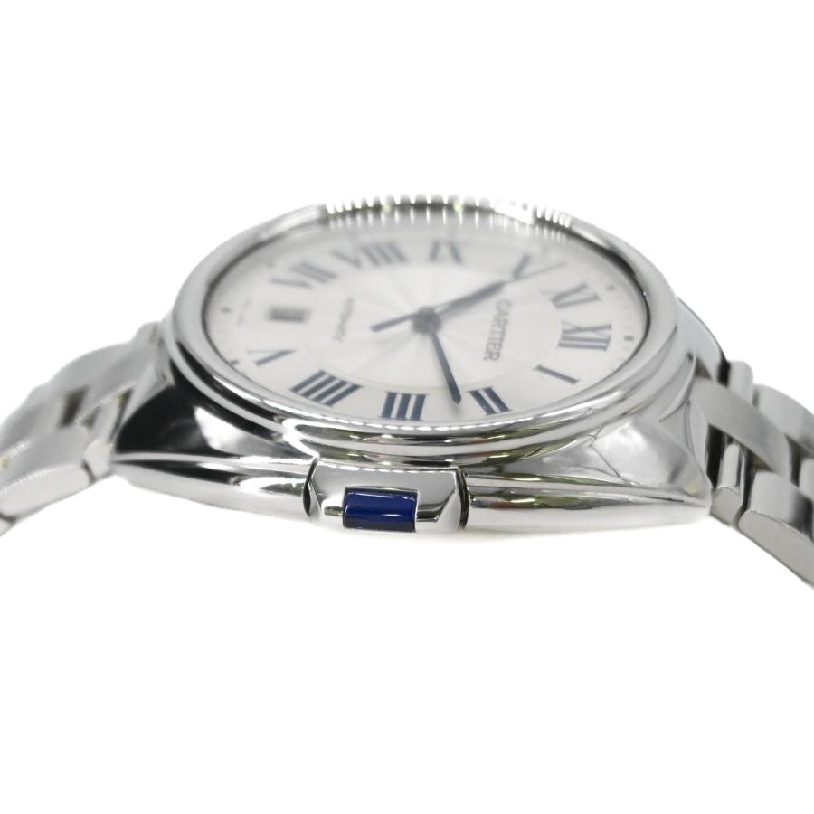 【美品】Cartier カルティエ クレ ドゥ 自動巻き シルバー 文字盤 ステンレス メンズ レディース 腕時計 WSCL0007 　 | Cartier | 02