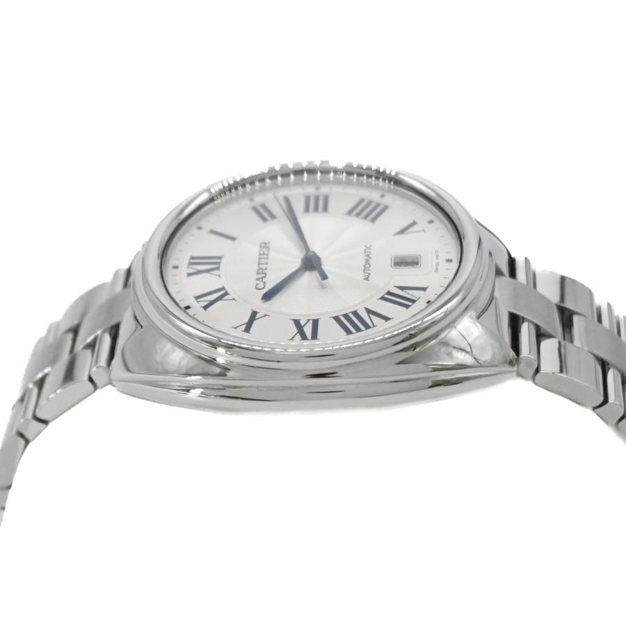【美品】Cartier カルティエ クレ ドゥ 自動巻き シルバー 文字盤 ステンレス メンズ レディース 腕時計 WSCL0007 　 | Cartier | 03