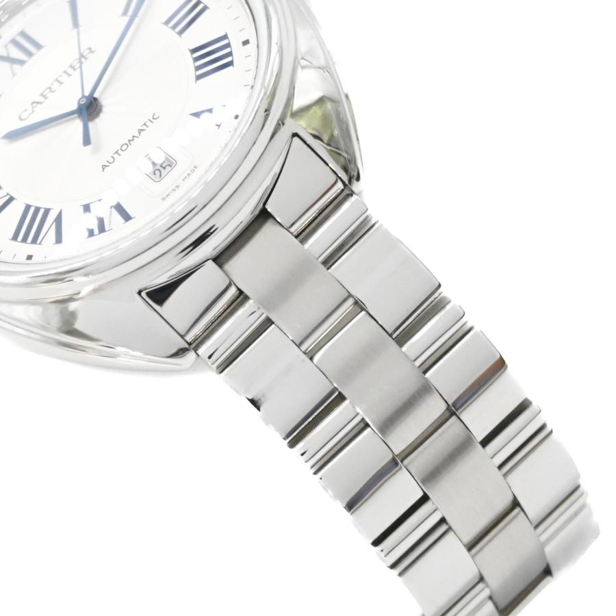 【美品】Cartier カルティエ クレ ドゥ 自動巻き シルバー 文字盤 ステンレス メンズ レディース 腕時計 WSCL0007 　 | Cartier | 04