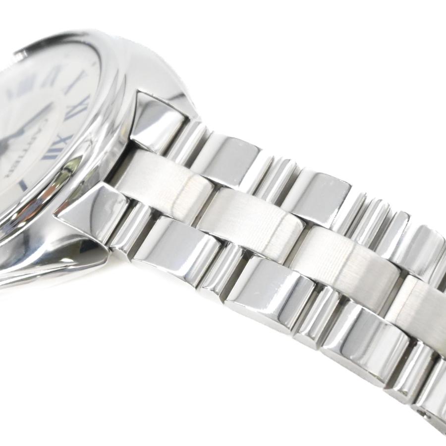 【美品】Cartier カルティエ クレ ドゥ 自動巻き シルバー 文字盤 ステンレス メンズ レディース 腕時計 WSCL0007 　 | Cartier | 05