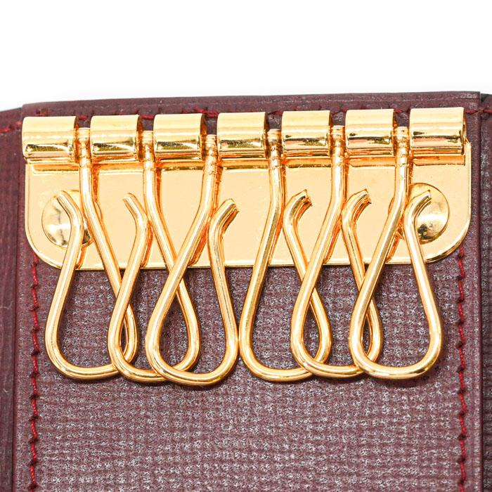 【未使用品】Cartier カルティエ マストライン キーケース 6連 ボルドー レザー レディース ゴールド金具 L3000127 |  | 10