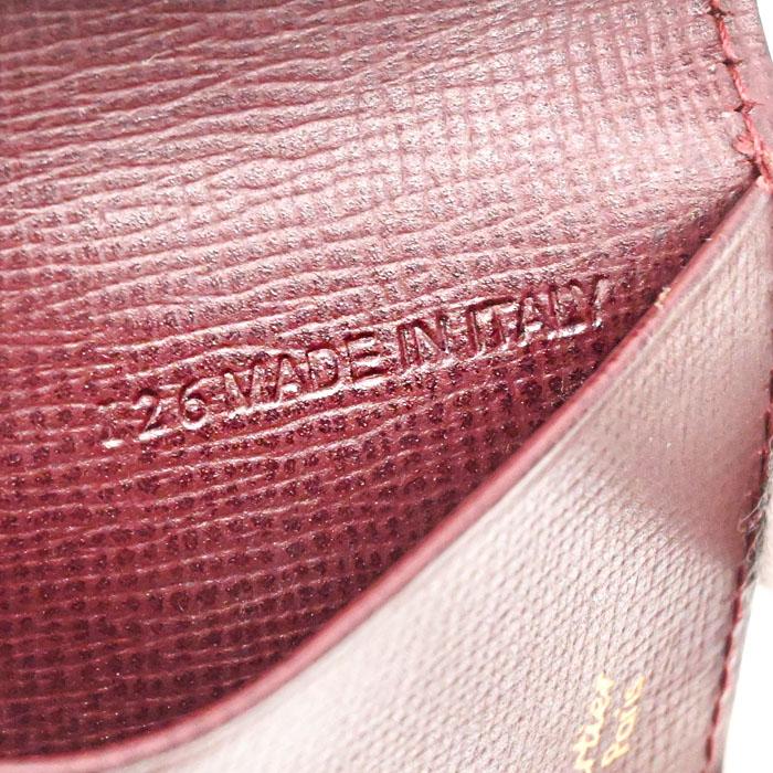 【未使用品】Cartier カルティエ マストライン キーケース 6連 ボルドー レザー レディース ゴールド金具 L3000127 |  | 15